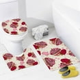 thumbnail image 2 of GZHJMY Bathroom Mat set of 3， Seamless pattern with cupcakes with raspberries. Vector illustration 3 Pieces Bath Mats Set for Bathroom, Non-Slip Washable Cover Floor Rug Decorations for Bathroom, 2 of 6