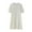 White, variant on GigrtiJin Women's Short Sleeve Sweater Dress Button down Crewneck Elegant Knit Mini Dress Formal Short Dresses