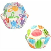 Easter Cupcake Decorations Baking Cups for Muffin Pan and Mini Cakes Pan Liners for Desserts Candy and Treats - Bulk 200 Piece Set