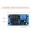 thumbnail image 2 of 12V LED automatización temporizador Control interruptor relé módulo de retardo con caja Carevas  Módulo Temporizador, 2 of 7