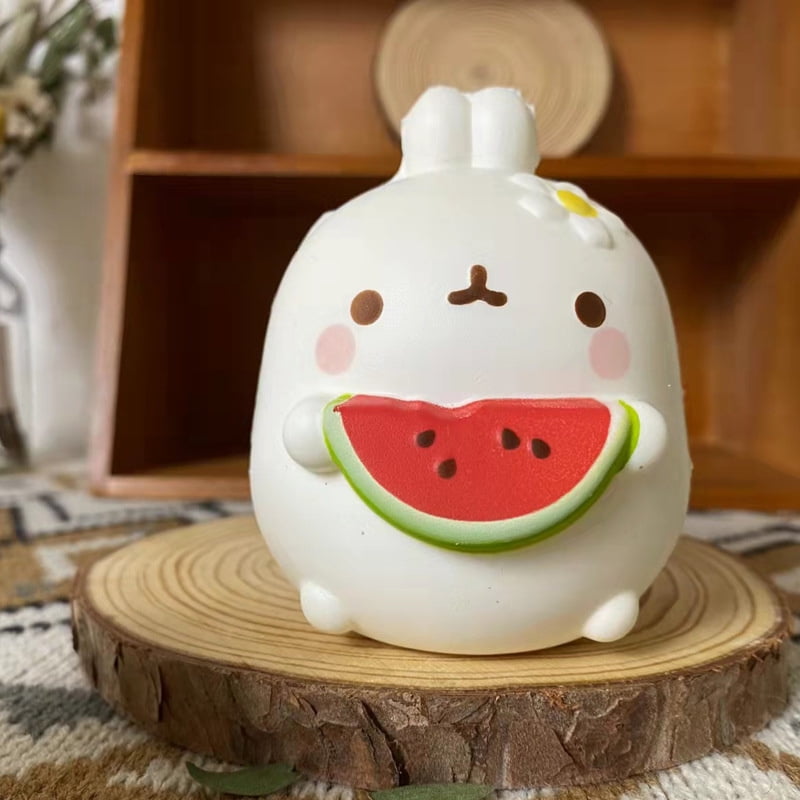Juguete Blandito Gigante Con Forma De Dumpling O Bollo Al Vapor – Squishy Sensorial Antiestrés De Goma, Tamaño 10x10x6.5 Cm, Para Niños Y Adultos, Ideal Para Regalar Y Decorar