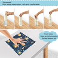 thumbnail image 3 of Yayeee 6 Pack Kitchen Dish Cloths Set for Washing Soft Drying Absorbent Microfiber Towels, Blue Fireflies Pattern, 3 of 9