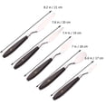 thumbnail image 2 of HEALEEP 5Set 5 In 1 Elastic Hot Bed Removal Tool Set Scrapper 3D Printing Accessory Stainless Steel Curved Handle, 2 of 8