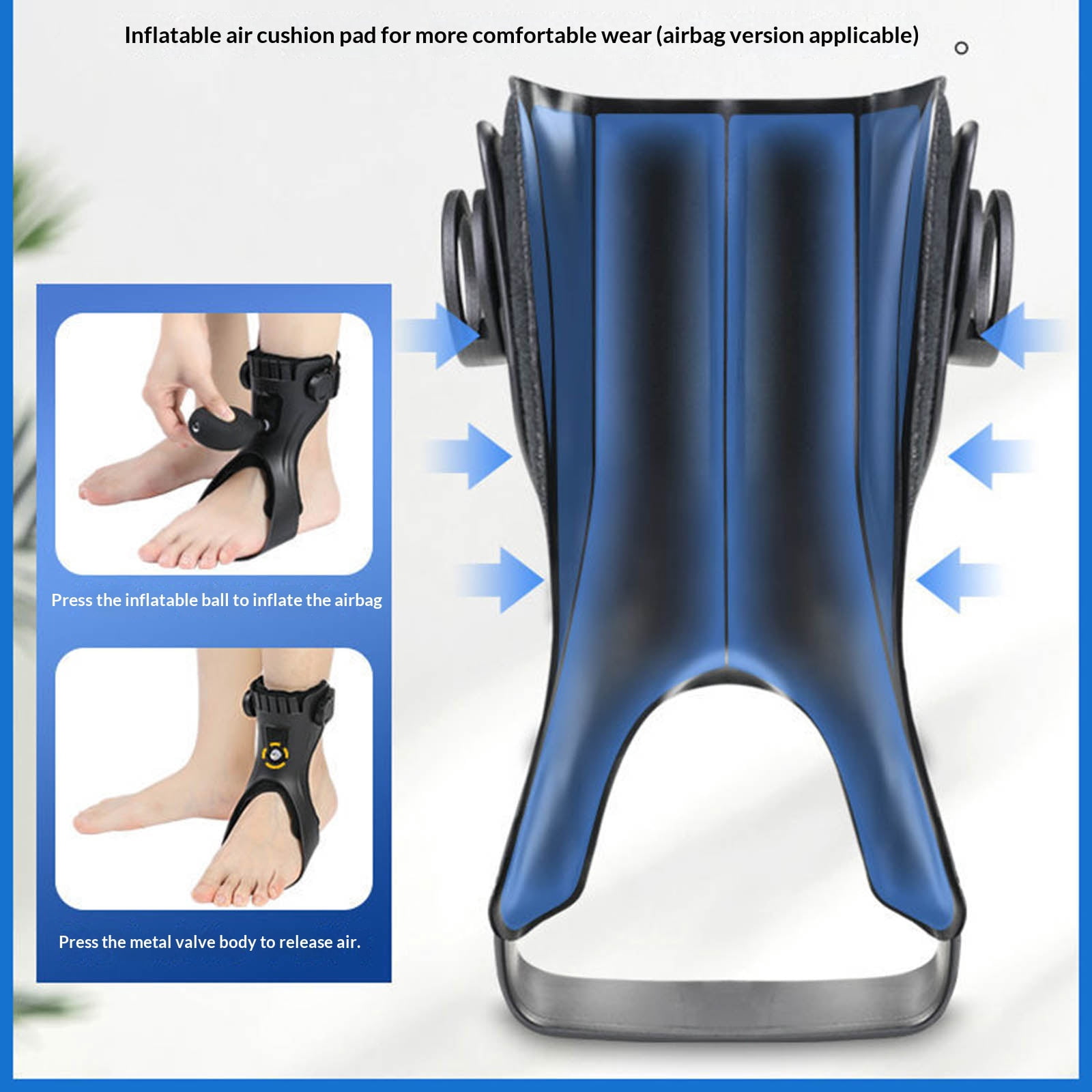 Cedro Foot Drop Walking Brace Footsdrops Braces Breathable Ankle Foots Orthosis Support