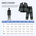 thumbnail image 4 of Sikiie Mandala Mens Pajama Set, Soft Warm Long Sleeve Sleepwear, Cozy Button-Down Pjs for Men-Large, 4 of 7