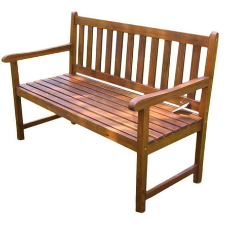 International Caravan Highland Acacia Wood Garden Bench