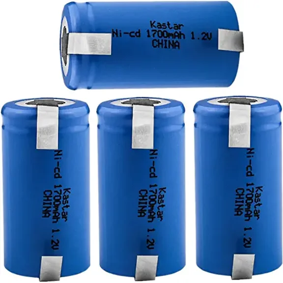 Kastar 4-Pack Battery Replacement for Radio Shack/Tandy 23190, Rehabilicare Inc Ultrall Nerve Stimulator, Sears/Craftsman N1200SC P130SCR W/TABS ROTOMATIC 2, Sun Battery R7, Dantona RAZOR-5