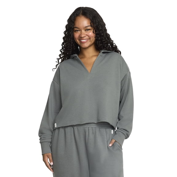 Mills by Millie Bobby Brown Women's Cropped Hoodie, Sizes XXS-XXL