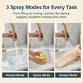 thumbnail image 4 of Vintage Kitchen Faucet with Pull Down Sprayer – 3-in-1 Modes (Stream/Spray/Sweep), Tool-Free DIY, 360° Swivel & 20" Hose – Brushed Golden Finish for Bar, RV, Farmhouse & Prep Sink (1 or 3 Hole), 4 of 7