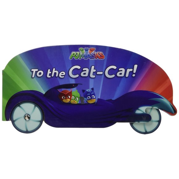 Libro Simon Spotlight ¡Al Coche‑Gato! (PJ Masks)