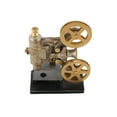 thumbnail image 6 of 11" x 15" Brown Metal Projector Film Sculpture, by DecMode, 6 of 13