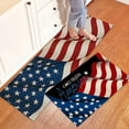 thumbnail image 4 of SLYNSHome 4th of July Decorative Kitchen Mats Set of 2Pcs,Kitchen Rugs American Flag Red White Blue Kitchen Runner Mat & Rug for Floor Patriotic Home Decor, 4 of 6