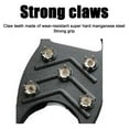 thumbnail image 3 of Grade Anti-Skid Ice Gripper 8-Tooth Traction Cleats ​Spikes Footwear Over Shoes Covers Crampon, 3 of 8