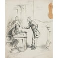 thumbnail image 2 of Thomas Nast 20x24 Gold Ornate Framed and Double Matted Museum Art Print Titled - Speaker Carlisle, 2 of 4