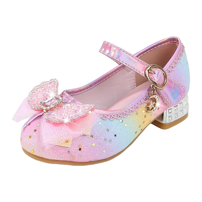 open lace back dress Sunnypetal Toddler/Little Girls Sequins Mary Jane Ballerina Flats Shoe –  sunnypetal