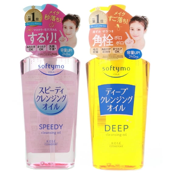 Set of 2 Kose Softymo Speedy And Deep Cleansing Wash 230ml