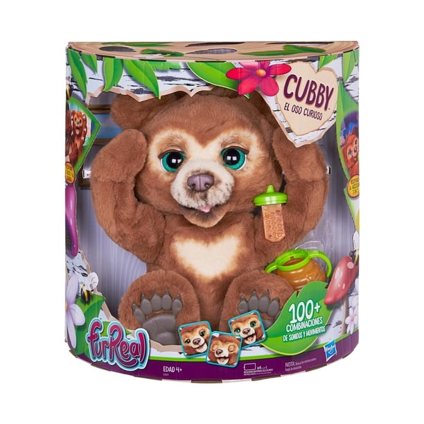 Muñeco Interactivo Hasbro FurReal Cubby El Oso Curioso Bodega