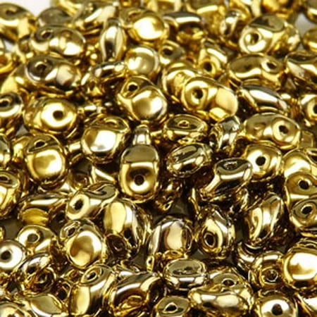 - Full Amber 2.5x5mm 1 One Hole Fringe Czech Glass Seed, Loose Beads, 20 Grams