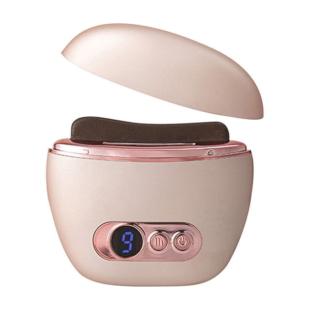 Microcurrent Face Lifter, Facial Firming Beauty Device, 9 Modes, USB Charging, Portable, Multi-Use for Face Arms Legs Chest, Skin Tightening, Easy to Use, with Instructions