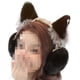 thumbnail image 1 of Orejeras mullidas para clima frío para mujer, diadema cálida para invierno, calentadores de orejas holgados y bonitos, 1 of 5