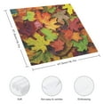 thumbnail image 3 of Shangniulu Thanksgiving Cloth Napkins Dinner Table Napkins, Fall Solid Washable Reusable Polyester Napkins for Home Holiday Party Wedding 4 PCS, 3 of 7