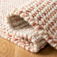 thumbnail image 5 of SAFAVIEH Vermont Windsor Solid Area Rug, Ivory/Rust, 4' x 6', 5 of 8