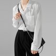 thumbnail image 4 of Lightweight Mens Long Sleeve Casual Shirt with Stripes for Everyday Use, 4 of 10
