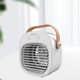 thumbnail image 5 of Ventilador de aire acondicionado portátil, enfriador de aire personal Ventilador de escritorio Mini enfriador de aire evaporativo, ventilador de blanco Macarena Ventilador de aire acondicionado, 5 of 7