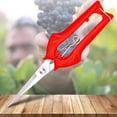 thumbnail image 3 of Long Edge Stainless Steel Pruning Shears Fruit Trees Bonsai Sharp Garden Scissors Tool, 3 of 5