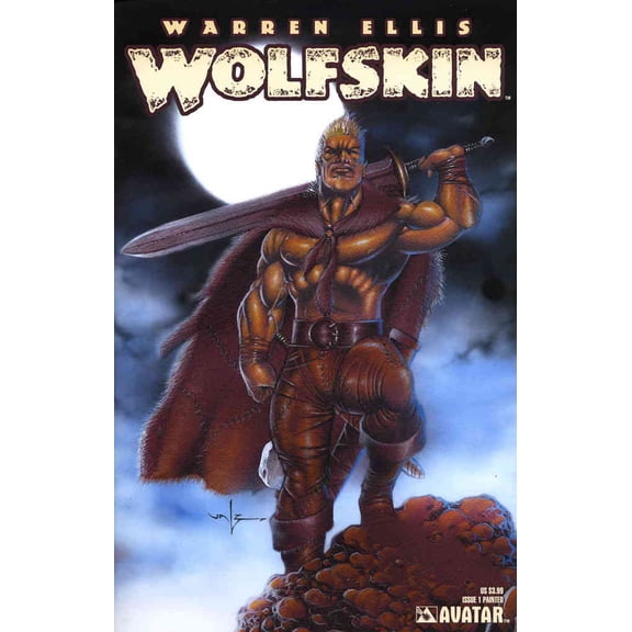 Wolfskin (Warren Ellis ) #1D VF ; Avatar Comic Book