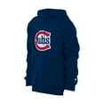 thumbnail image 2 of Men's New Era Navy Chicago Cubs Star Alternative Logo Pullover Hoodie, 2 of 3
