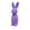 D, variant on JLFNYA Adorable Easter Flocked Standing Bunny Figurines, Cute Decor for Home Party Gift Garden and Festive Spring Decoration