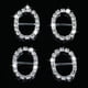 thumbnail image 5 of Alloy Wedding Ribbon Buckle 10 Unids Aleación Mezclada Hebillas Forma Ovalada Perla Rhinestone Flatback Adornos DIY Decoración para Caja de Magideal Alloy Wedding Ribbon Buckle, 5 of 8