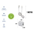 thumbnail image 4 of Cargador Control Expert Compatible Con Entrada iPhone A USB Color Blanco, 4 of 11