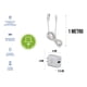 thumbnail image 4 of Cargador Control Expert Compatible Con Entrada iPhone A USB Color Blanco, 4 of 11