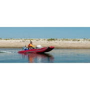 Sea Eagle FastCat12 Catamaran 2-4 Person Inflatable Boat-Rigid, High-Pressure, All-Drop Stitch, Easy Setup, Self-Bailing- Deluxe Package