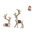 thumbnail image 1 of Estatua de ciervo alce,Figuras de alce y ciervo,decoración del hogar,estatuas de resina,Estatua de la Madre,Estatua de madre para decoración del hogar,Escultura Figura Animal Decoración, 1 of 8