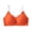 Orange, variant on Stamzod Women's Plus Size Jelly Bra Push Up Seamless Bra No Underwire Wireless Supportive Bras for Women