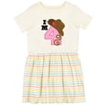 thumbnail image 3 of Inktastic 4th Birthday Cowgirl 4 Year Old Girls Toddler Dress, 3 of 5