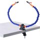 thumbnail image 1 of Soldering Station Tool with Third Hand, Two Flexible Arms with Swivel Clips + Non-Slip Aluminum Plate, 1 of 5