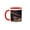 Red/White, variant on 3drose, Manhattan Bridge and Skyline from Brooklyn Bridge Park, New York City., 15oz Mug