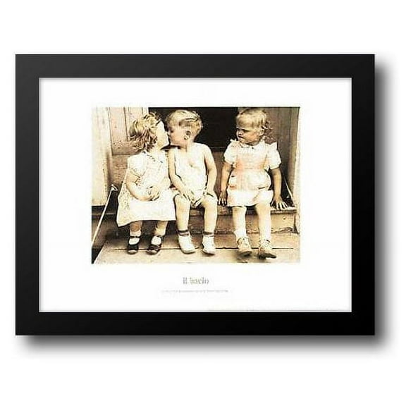 FrameToWall - Il Bacio 24x20 Framed Art Print by Baldwin, Furman