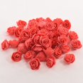 thumbnail image 3 of EIMELI 100Pcs Simulation Foam Rose Head Realistic Flowers Rose Head for Wedding Ceremony Party, 3 of 3