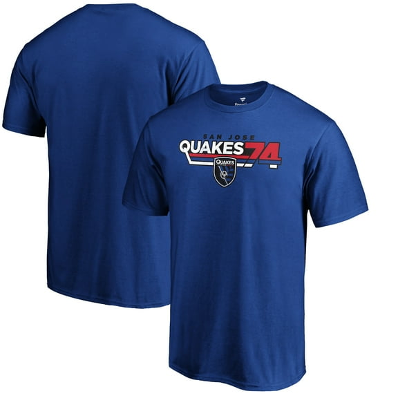 Men's Royal San Jose Earthquakes Hometown Collection Seventy-Four T-Shirt