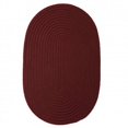 thumbnail image 1 of Colonial Mills TG75R020X030 20 x 30 in. Tortuga Oval Area Rug, Burgundy, 1 of 1