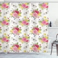 thumbnail image 1 of Ambesonne Shabby Flora Shower Curtain, Botanical Garden, 69"Wx70"L, Multicolor, 1 of 3