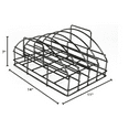 thumbnail image 2 of Steven Raichlen Stainless Steel Ultimate Rib Rack, Black, 2 of 8
