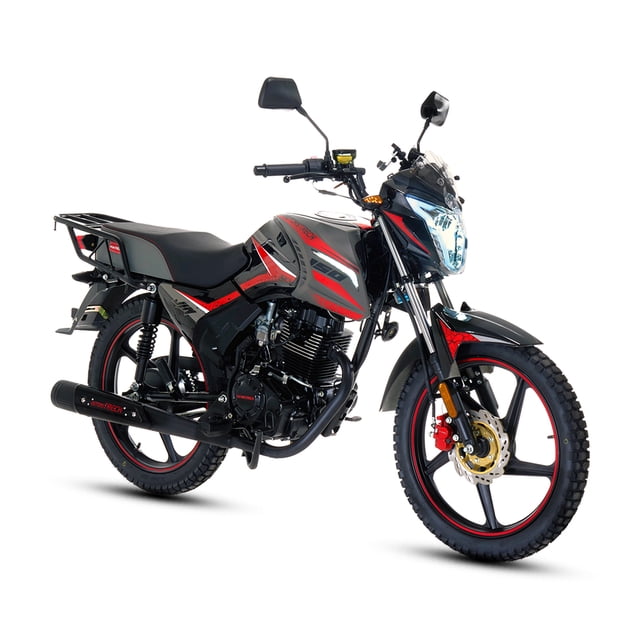 Motocicleta De Trabajo TRECK JIN 150 2025 NEGRO/ROJO