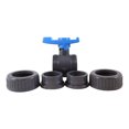 thumbnail image 2 of PVC DOUBLE UNION BALL VALVE 1" - Socket - Sanipro - (Pack of 12), 2 of 3