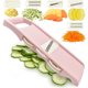 thumbnail image 1 of Typpkmm 1 Mandoline Slicer for Kitchen Vegetable Slicer Multi Blade Potato Chip 5 in, 1 of 7